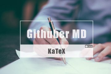 Githuber MD – KaTeX – TeX Math Rendering